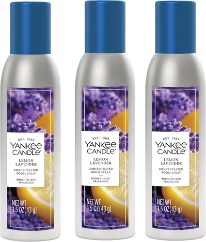 Miniatura 2 de Yankee Candle Ambientador Concentrado en Aerosol para Habitaciones, Eliminador de Olores para el Hogar, Baño, Manzana y Calabaza, 1.5 Oz