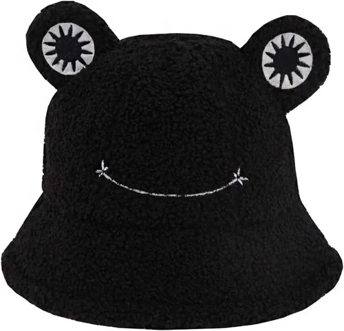 Miniatura 12 de Haoohu Gorra de algodón para adultos, diseño de rana, sombrero de sol para fiesta de disfraces Caqui claro