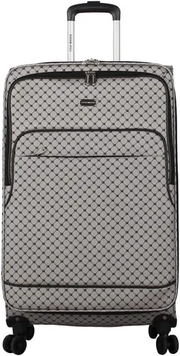 Miniatura 42 de Steve Madden Equipaje de diseñador, Chalet Gris Claro, Juego de maleta giratoria ligera expandible de 3 piezas - Juego de viaje