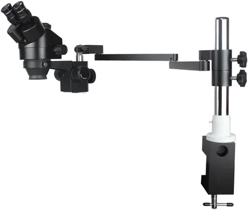 Miniatura 5 de Microscope Kit Rotatable Universal Articulating Arm Stand for Binocular Trinocular Stereo Zoom Microscope Focus Microscopio Camera Repair Tools