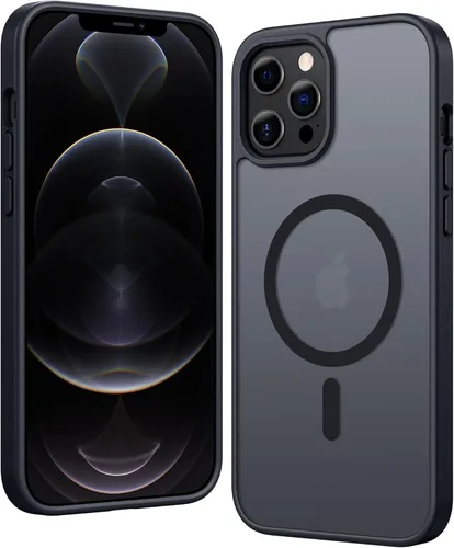 Miniatura 1301 de FNTCASE Funda para iPhone 13 Pro-Max: Fundas magnéticas transparentes compatibles con Magsafe Slim anti amarillamiento protección contra caídas