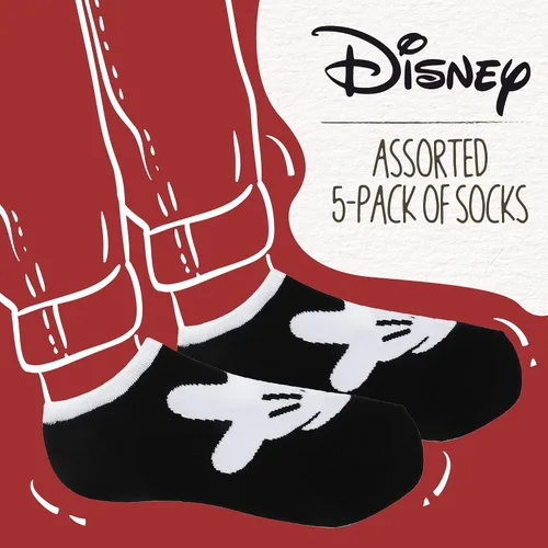 Miniatura 2 de Disney Mickey Mouse - Paquete de 5 calcetines para mujer