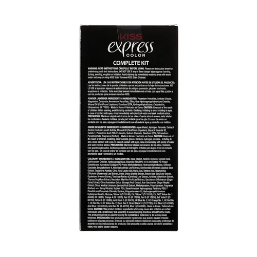 Miniatura 3 de Kiss Express - Kit completo de tinte semipermanente para el cabello, tinte vívido y altamente pigmentado para cabello vibrante, fórmula suave