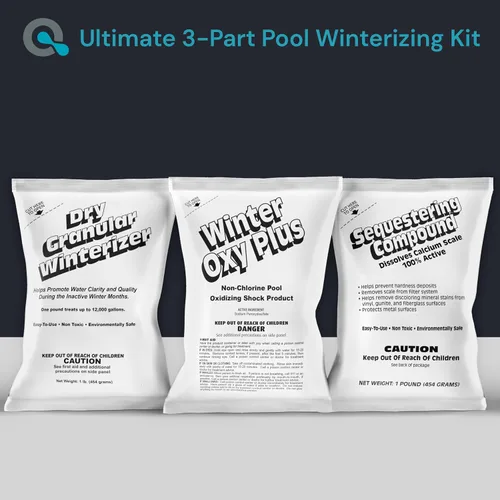 Miniatura 2 de AquaDoc - Kit de preparación para el invierno para piscinas, trata hasta 12,000 galones, kit de cierre de invierno de 3 partes para piscinas