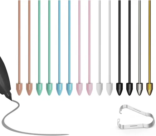 Miniatura 27 de Lápiz Táctil para Samsung Galaxy S22 Ultra 5G SM-S908, Kit de Reemplazo S Pen S22 Ultra con Sensibilidad a la Presión de 4096, Sin Bluetooth Negro