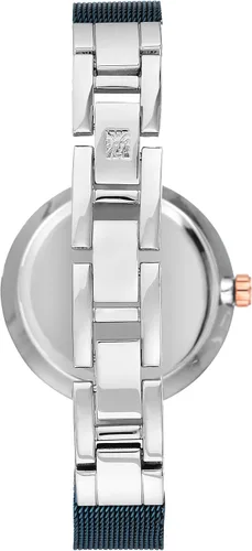 Miniatura 2 de Anne Klein Reloj de pulsera de malla acentuada con cristal prémium para mujer