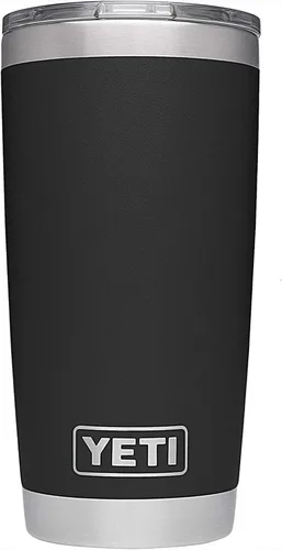 Miniatura 27 de YETI Rambler - Vaso de acero inoxidable con aislamiento al vacío de 20 onzas con tapa MagSlider Todo acero inoxidable
