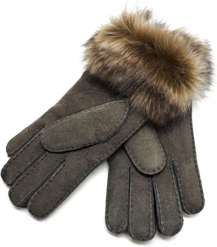 Miniatura 3 de YISEVEN Guantes de piel de oveja merino para mujer