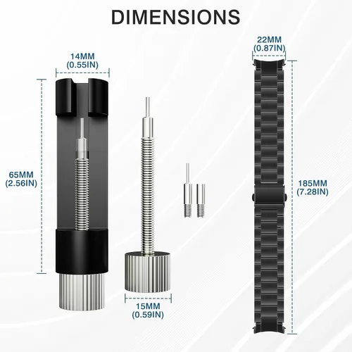Miniatura 6 de MoKo Metal Band Compatible con Samsung Galaxy Watch 7 FE 6 5 4 Banda 40mm 44mm/Watch 5 Pro Banda 45mm/Watch 6 Classic Banda 43mm 47mm/4 Classic 42mm