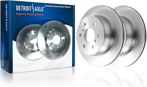 Miniatura 45 de Detroit Axle - Rotores de freno de disco delantero + pinza de freno lateral del pasajero de repuesto para Honda Odyssey Acura MDX, juego de 3 piezas