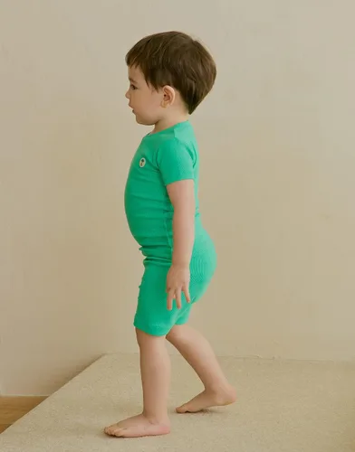 Miniatura 4 de moimoln Ropa de dormir de algodón de viscosa de bambú de alta calidad 6M-5T acanalada para bebés, niñas y niños, verano fresco