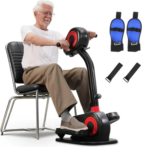 Máquina de ejercicio elíptica 2026, ejercitador de pedal motorizado de bajo impacto, bicicleta de recuperación para el hogar para la capacidad de