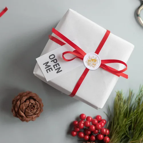 Miniatura 7 de SWANGSA Juego de sellos de cera, 6 piezas vintage con patrón de plantas de flores y 1 mango de madera para tarjetas de felicitación de boda, regalo