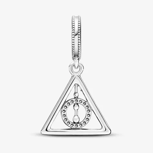 Miniatura 2 de PANDORA Harry Potter - Reliquias de la muerte circonita transparente Metal
