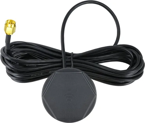 Miniatura 3 de Bingfu Antena celular 4G LTE SMA macho 8dBi omnidireccional para Spypoint Verizon AT&T T-Mobile Sprint Trail Game Cámara de seguridad con cable