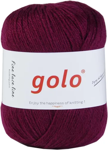 Miniatura 8 de golo Lana merino para tejer hilo de cachemira de 3 capas para ganchillo hilo de ganchillo Marrón