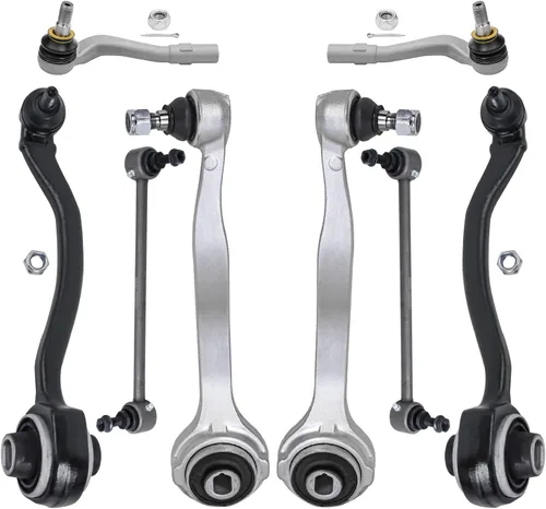 Miniatura 43 de Detroit Axle - Kit de brazos de control de extremo delantero de 8 piezas para Dodge Dakota 00-04, Durango 00-03, 4 brazos de control superior e