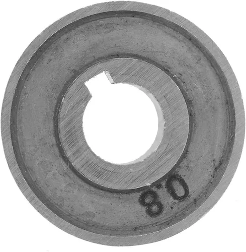 Miniatura 3 de Alimentación de alambre de rollo de accionamiento para soldador MIG, 0.8/0.039 in (.030" .039") ranura moleteada OD 1.2" ID .40" reemplazo del rollo