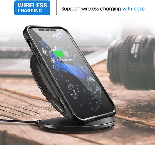 Miniatura 6 de SURITCH Funda compatible con iPhone 12 Mini 2020, [protector de pantalla integrado], protección de cuerpo completo, a prueba de golpes, resistente