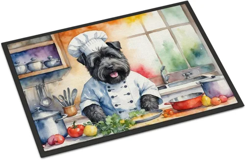 Miniatura 57 de Caroline's Treasures DAC6179MAT Affenpinscher - Tapete para puerta delantera, para interiores y exteriores, para entrada, antideslizante, lavable