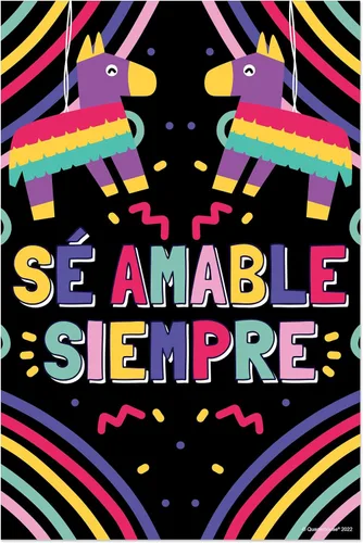 Miniatura 6 de Quarterhouse Paquete de 10 carteles motivacionales en español (ilustrados), materiales de aprendizaje en el aula de español para estudiantes
