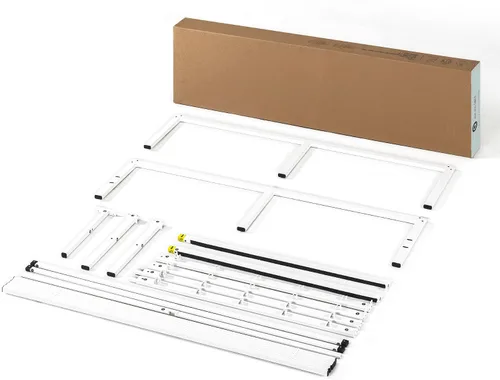 Miniatura 9 de Best Price Mattress - Base de cama metálica de 16 pulgadas, con listones de acero de alta resistencia, color blanco, tamaño individual