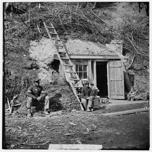HistoricalFindings Photo: Bomb-Proof Quarters,Major Strong,Army of The James,Dutch Gap,Virginia,VA,1864