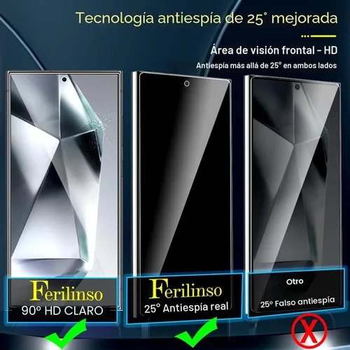 Miniatura 4 de Ferilinso Paquete de 6 Protectores de Lente de Cámara para Accesorios de iPhone 17 Pro, Compatible con Fundas de Teléfono, Cubierta de Vidrio