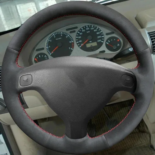 Miniatura 2 de SKITTO Suede Steering Wheel Cover, for Buick Sail Opel Astra G Corsa (B) Zafira (A) Agila Combo Tigra Holden Barina 1997-2007