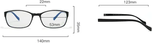 Miniatura 5 de Gafas de seguridad anti-niebla arañazos marco claro, 2021 nuevo TR90 gafas de bloqueo de luz azul