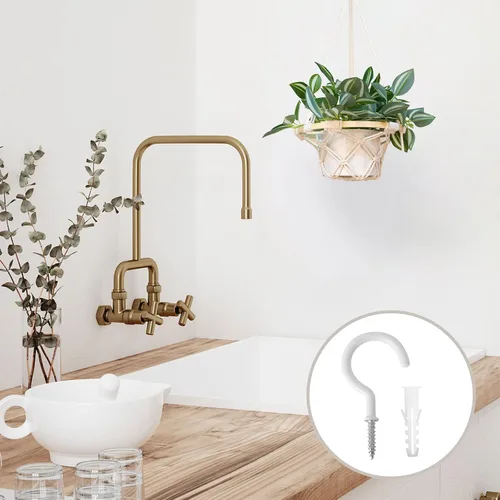 Miniatura 6 de Cesta de frutas colgante de macramé de un solo nivel, soporte bohemio para verduras para cocina, almacenamiento de alimentos con gancho, organizador