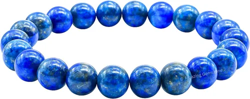 Miniatura 723 de Amazing Gemstone Pulsera de cristal para mujeres y hombres, pulsera de cristal curativo de protección, pulsera elástica con cuentas de piedras