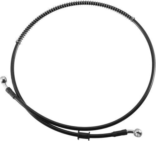 Miniatura 16 de X AUTOHAUX 39.4 in AN3 M10 Línea de freno hidráulico para coche, manguera de aceite, 28 ° 28 ° acero inoxidable para coche, motocicleta, motocross