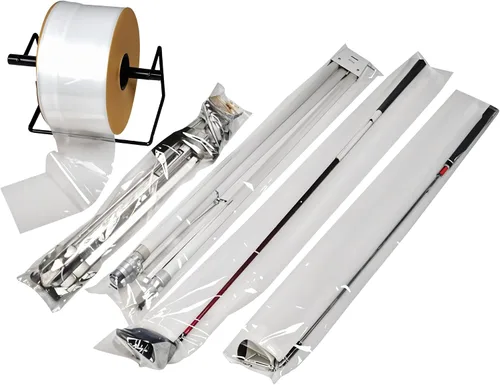 APQ - Rollo de tubo de polietileno, transparente de 10 pulgadas x 2900 pies. Grosor 1.5 mil. Embalaje de polietileno para artículos de tamaño