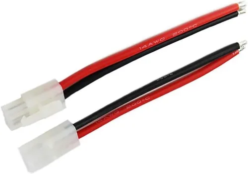 Miniatura 3 de FLY RC 3 pares de conectores de batería Tamiya macho y hembra 14awg 3.9 in para RC Car Lipo carga de batería