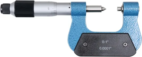 Miniatura 11 de Accusize Industrial Tools 0-1'' por 0.001'' micrómetro de rosca de tornillo con 5 yunque en caja ajustada, S916-C750