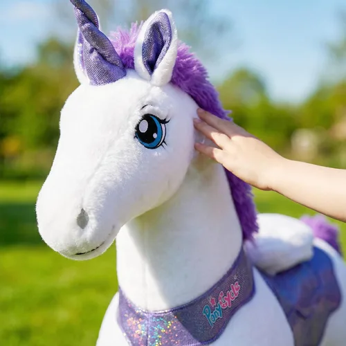 Miniatura 7 de PonyCycle Unicorn para montar con freno, juguete interactivo modelo esencial E, juguetes de unicornio para niñas