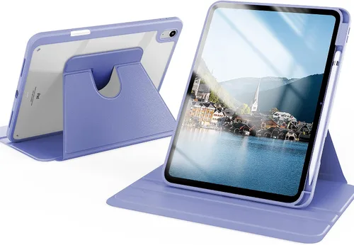 Miniatura 9 de CACOE Funda giratoria 360 para iPad (A16) de 11ª/10ª generación con soporte para lápices 2025/2022 de 11/10.9 pulgadas, a prueba de golpes