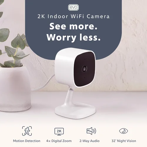 Miniatura 2 de Cámara de seguridad Wi-Fi interior Swann EVO 2K: video HD 2K, enchufe compacto, detección de sonido/movimiento/mascota/persona, vista en vivo
