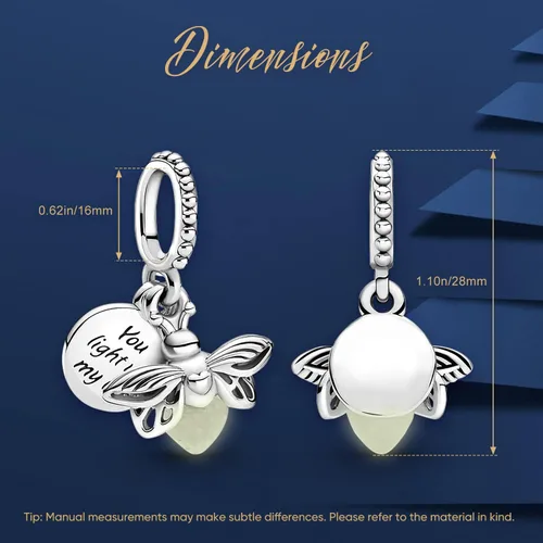Miniatura 2 de LENDPLEX 925 Sterling Silver Charms Beads Fit for Pandora Bracelets Pendants Necklace and DIY Jewelry Gifts for Women Girls.