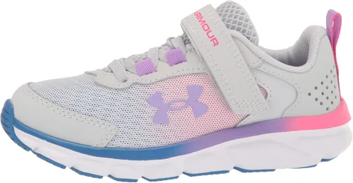 Miniatura 8 de Under Armour Tenis de correr unisex Assert 9 con cierre alternativo ancho para niños
