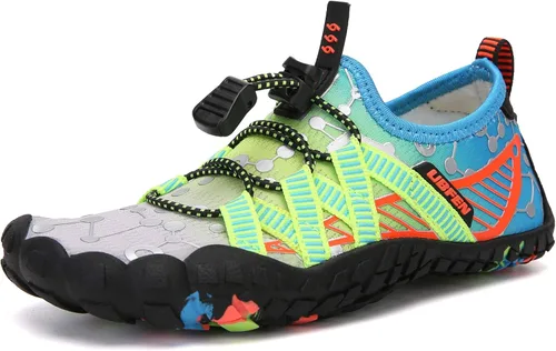 Miniatura 2 de UBFEN - Zapatos para el agua para niños y niñas zapatos acuáticos y livianos de secado rápido para ir a la playa practicar deportes hacer natación e
