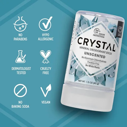 Miniatura 8 de Desodorante sin aroma CRYSTAL BODY (4.25 onzas líquidas)