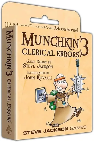 Miniatura 3 de Juego de mesa Munchkin 3, Clerical Errors