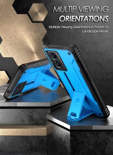 Miniatura 4 de Poetic Revolution Series - Funda protectora para OnePlus Nord N300 5G, de cuerpo completo, resistente de doble capa, a prueba de golpes, con función