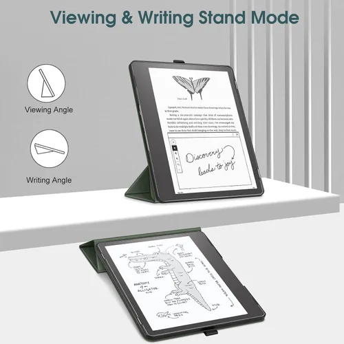 Miniatura 2 de Fintie Funda triple para Kindle Scribe (versión 2024/2022) – Funda plegable ultraligera con función de apagado y encendido automático para Amazon