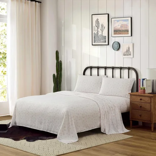 Miniatura 10 de Wrangler - Juego de sábanas tamaño Queen, ropa de cama ultrasuave y ligera, ligera para comodidad durante todo el año, bolsillos profundos, sábanas