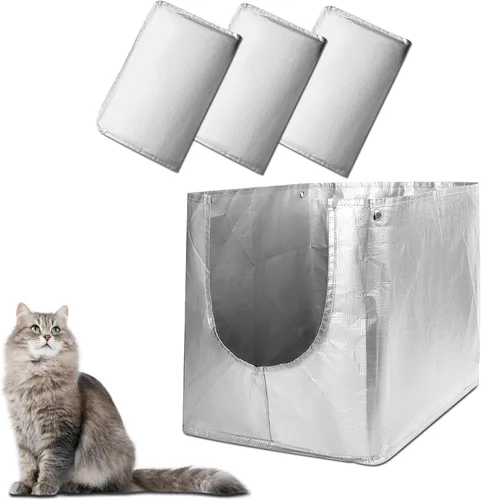 Miniatura 10 de Liner F compatible con caja de arena Modkat Flip (2 unidades) Revestimientos reutilizables para caja de arena abatible - Liner F para caja
