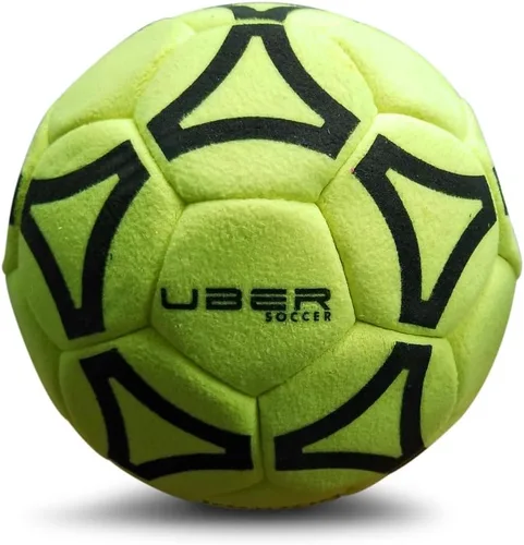 Miniatura 4 de Bola de fieltro de fútbol resistente para interiores (verde, tamaño 3)