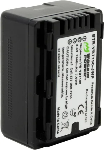 Miniatura 4 de Wasabi Power Batería (paquete de 2) y cargador para Panasonic VW-VBT190